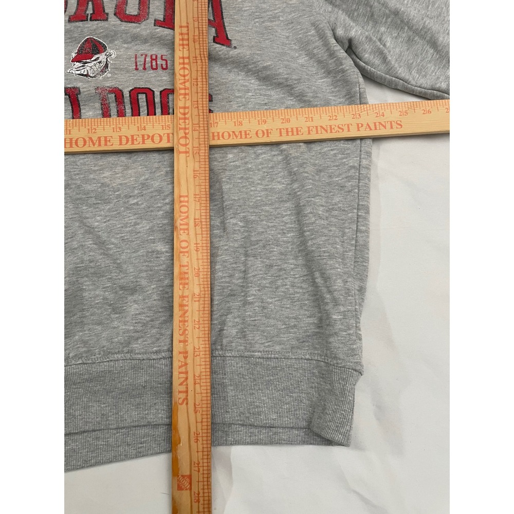 Georgia Bulldogs Champion Fleece Crewneck Sweatshirt Large Gray UGA NCAA - Picture 7 of 7
